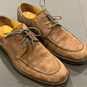 Cole Haan Oxford brown suede mens dress shoes size 8.5
